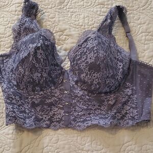 Victoria's Secret Lace Demi Bralette 36DDD